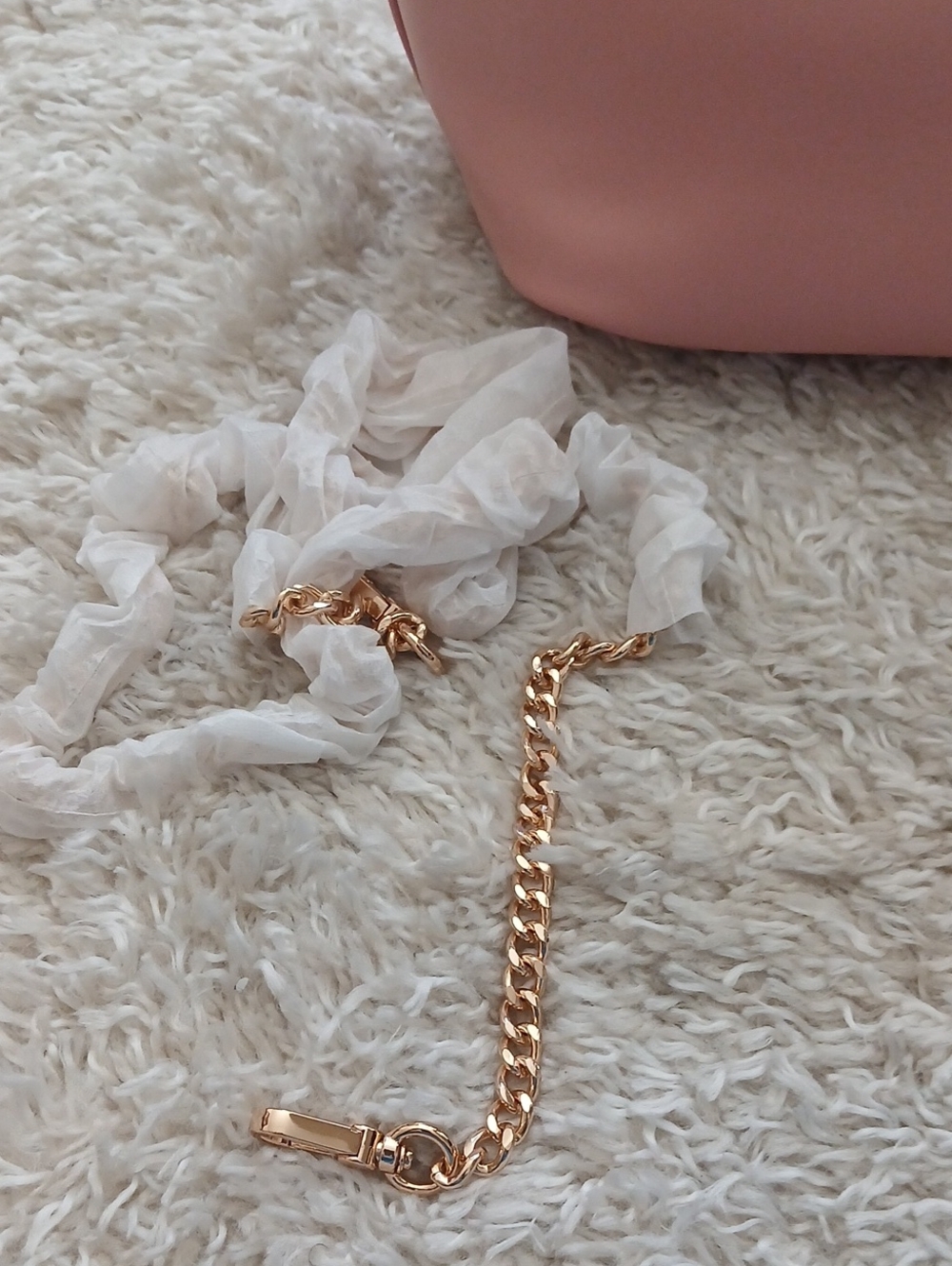 NWOT PINK KISS LOCK CLUTCH - Picture 8 of 10